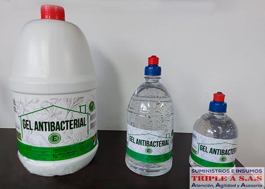 venta de gel antibacterial al por mayor y detal